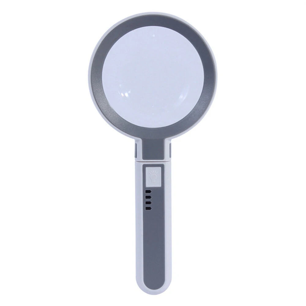 Portable 18LED Touch Switch Folding 5x 11x Magnifying Glass for Precision Measurement and Repair with Detachable Handheld Desktop and Charging — view 7
