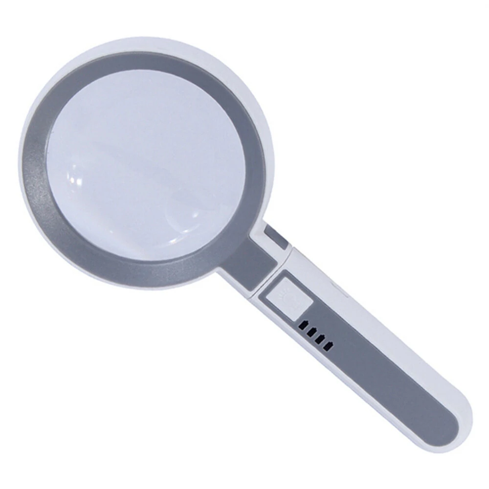 Portable 18LED Touch Switch Folding 5x 11x Magnifying Glass for Precision Measurement and Repair with Detachable Handheld Desktop and Charging — view 9