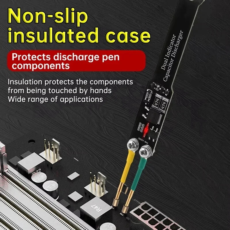 Portable Capacitor Discharge Pen AC/DC Switching Power Supply Repair Discharge Maintenance Anti-electric Shock Pen — view 4