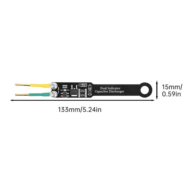 Portable Capacitor Discharge Pen AC/DC Switching Power Supply Repair Discharge Maintenance Anti-electric Shock Pen — view 6