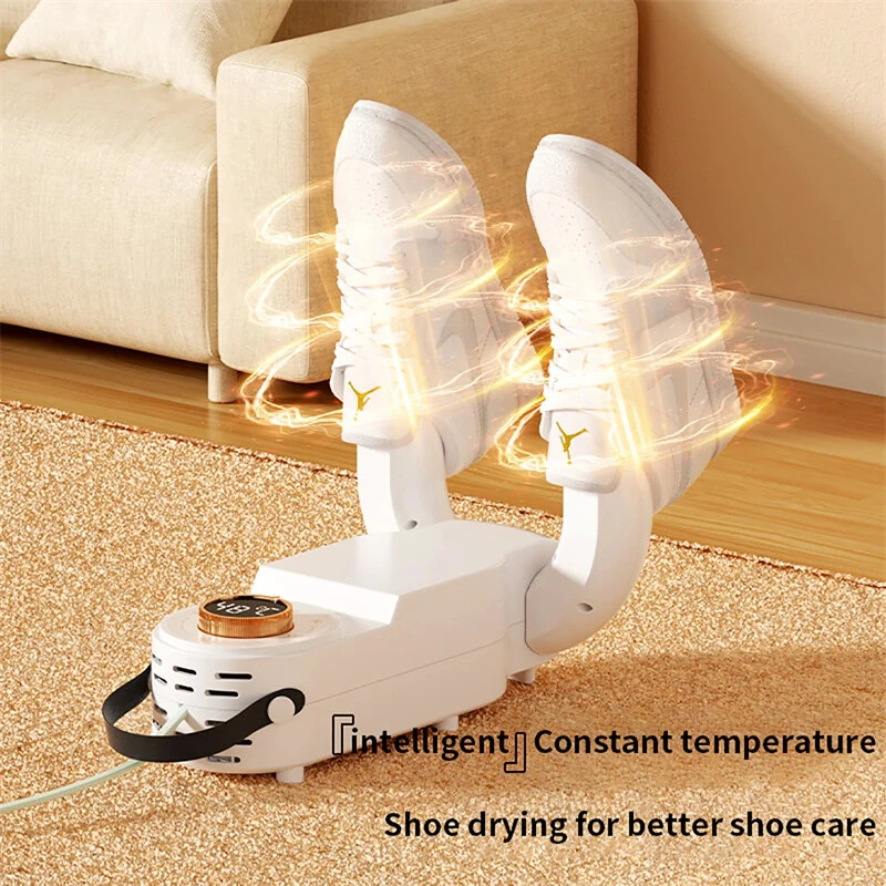 Portable Electric Shoe Dryer with Timer and Handle Multi Functional Boot Dryer Constant Temperature and Fast Drying for Socks and Gloves Rainy Seasons — view 4