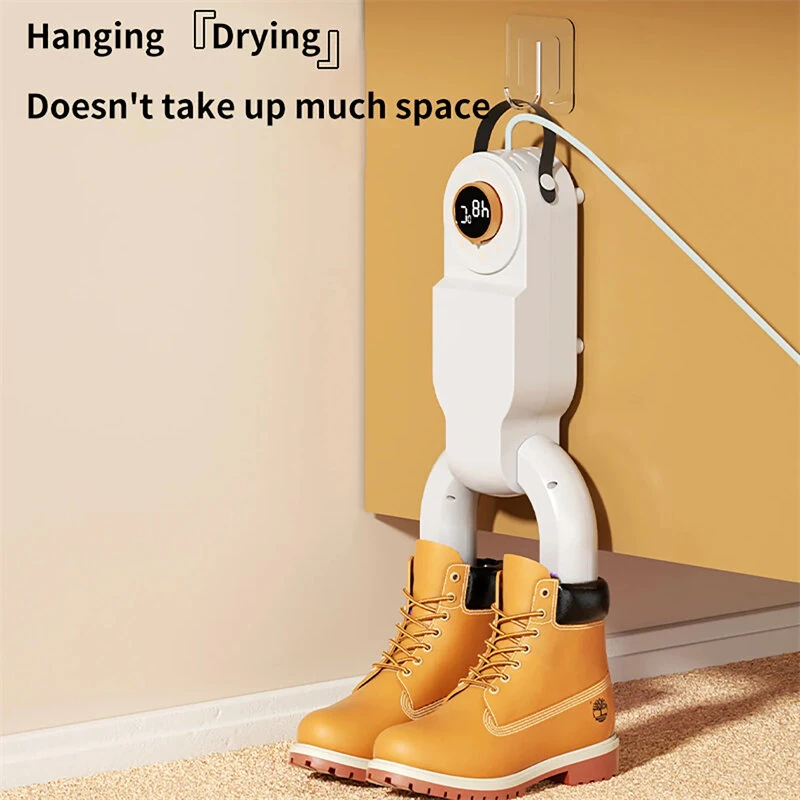 Portable Electric Shoe Dryer with Timer and Handle Multi Functional Boot Dryer Constant Temperature and Fast Drying for Socks and Gloves Rainy Seasons — view 6