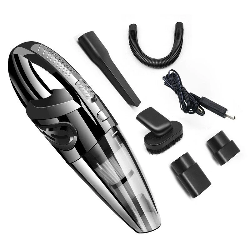 Portable Handheld Vacuum 15Kpa Cordless Vacuum Cleaner Rechargeable Lightweight Wet Dry Vacuum for Home Pet Hair Car Cleaning — Pricio