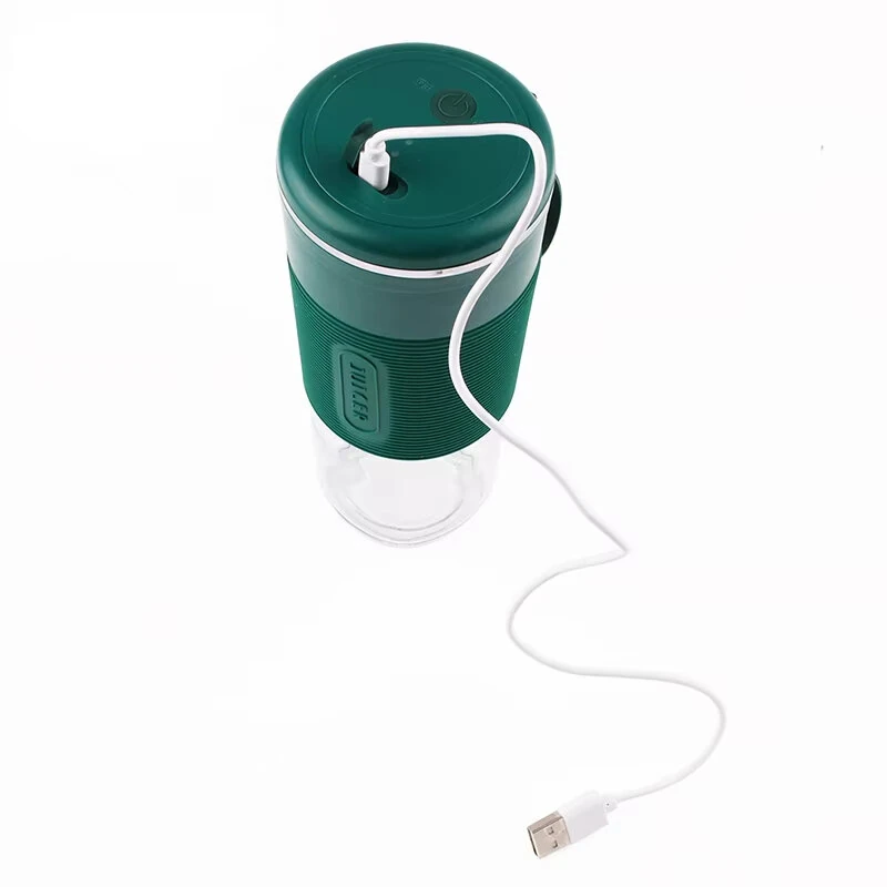 Portable Juicer 6 Blade Usb Rechargeable Wireless Mini Smoothie Blender Mixer Fruit Juice Maker Electric Juicer Machine Glass Cup — view 2