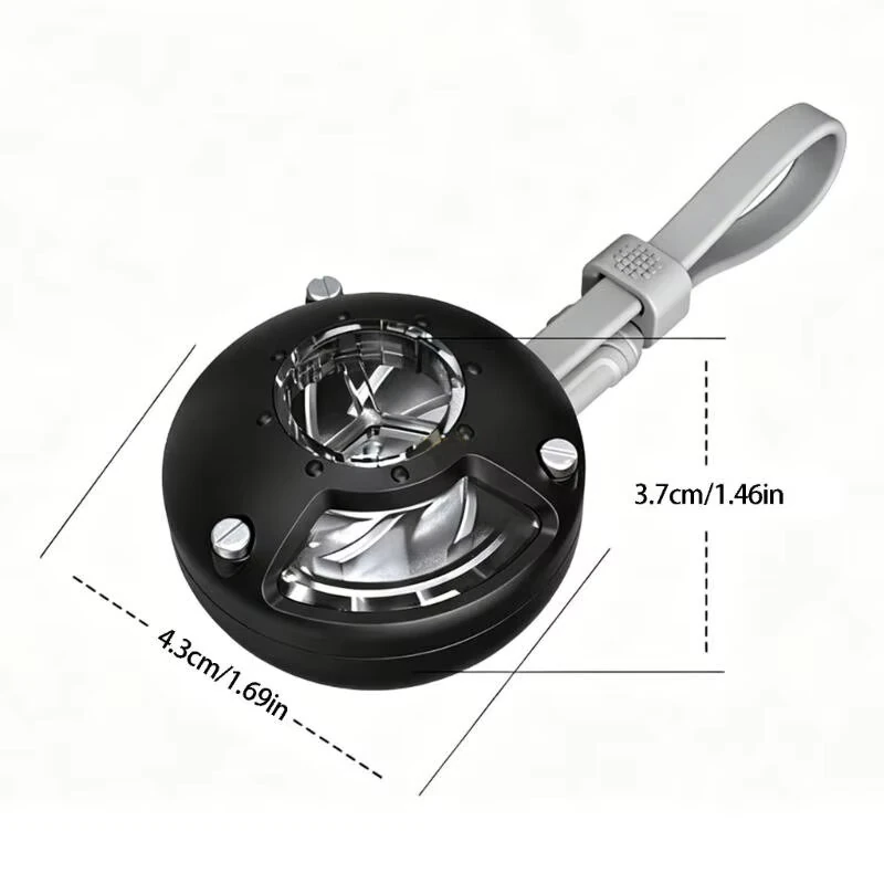 Portable Mini Air Pump Ultra-Light 3.5kPa Electric Inflator Deflator With 7 Nozzles For Camping Air Mattress Inflatables Vacuum Bags — view 10