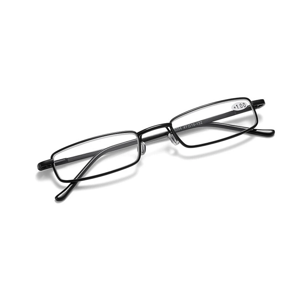 Portable Mini Lightweight Reading Glasses with Pen Tube Case Anti-blue Light Presbyopic Glasses Metal Case Women Men Eyeglasses +1.5-+3.5 — view 5
