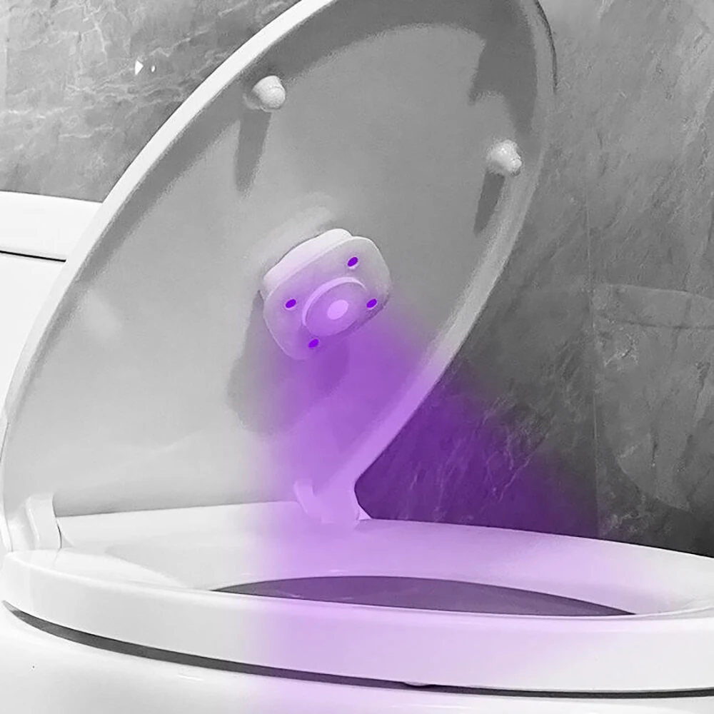 Portable Mini USB Charging Ultraviolet UVC Toilet Sterilization Lamp Household Disinfection Device Toothbrush Disinfection — image 1