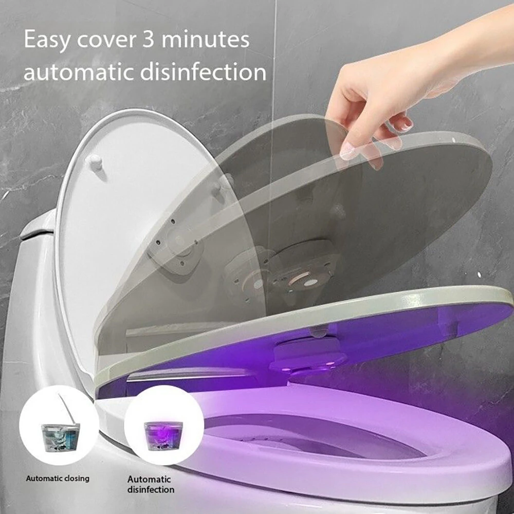 Portable Mini USB Charging Ultraviolet UVC Toilet Sterilization Lamp Household Disinfection Device Toothbrush Disinfection — view 3
