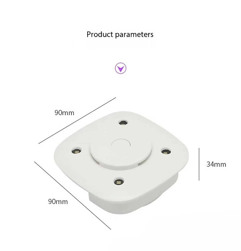 Portable Mini USB Charging Ultraviolet UVC Toilet Sterilization Lamp Household Disinfection Device Toothbrush Disinfection — view 7