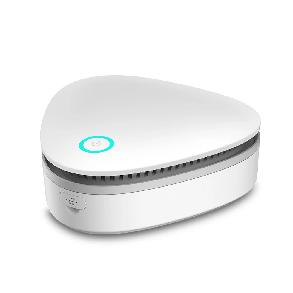Portable Ozone Sterilizer for Air Purification and Odor Removal with 360-Degree Sterilization Perfect for Refrigerator Closet Car and More Includes USB Recharging Cable and 1800mAh Lithium Battery — view 5