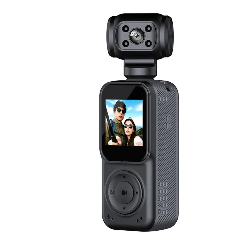 Portable Q5 Action Camera 4K High-Resolution 130° Wide-Angle Lens WiFi Connection 1.5Inch IPS Screen Display Night Vision Shooting Outdoor Cycling DV Recorder — Pricio