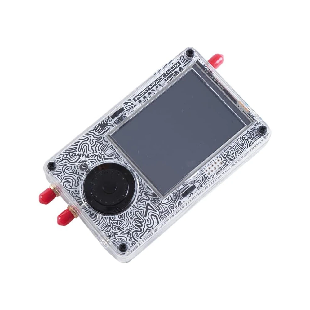 Portapack H4M+ RF SDR Receiver 1MHz to 6GHz with LCD Touchscreen WiFi Bluetooth Signal Detection Real-Time Capture Linux OS Antennas Engineering Projects — view 4