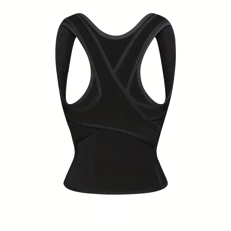 PRANASH Posture Corrector Medical Back Support Adjustable Full Shoulder Brace For Mid Upper Spine Lumbar Support — view 8