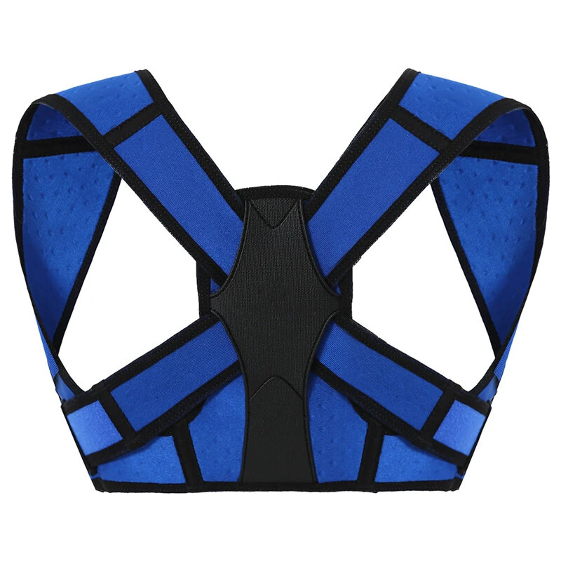 PRANASH Sport Posture Corrector for Women and Men Adjustable Upper Back Brace Shoulder Lumbar Back Support Belt for Fitness Health Recovery — view 9