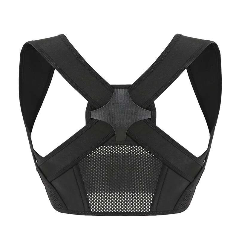 PRANASH X2 Upgraded Posture Corrector Adjustable Back Support Belt Spine Back Shoulder Brace Support Belts Adult Invisible Hunchback Belts for Sport Recovery — view 8