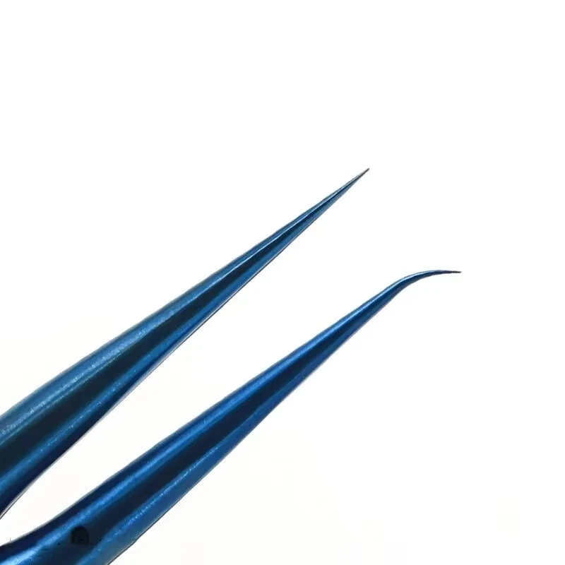 Precision Titanium Alloy Tweezers 0.15mm Edge Anti Magnetic Design Professional Tool for Phone Motherboard Electronic Repairs and Maintenance Accessories — view 5
