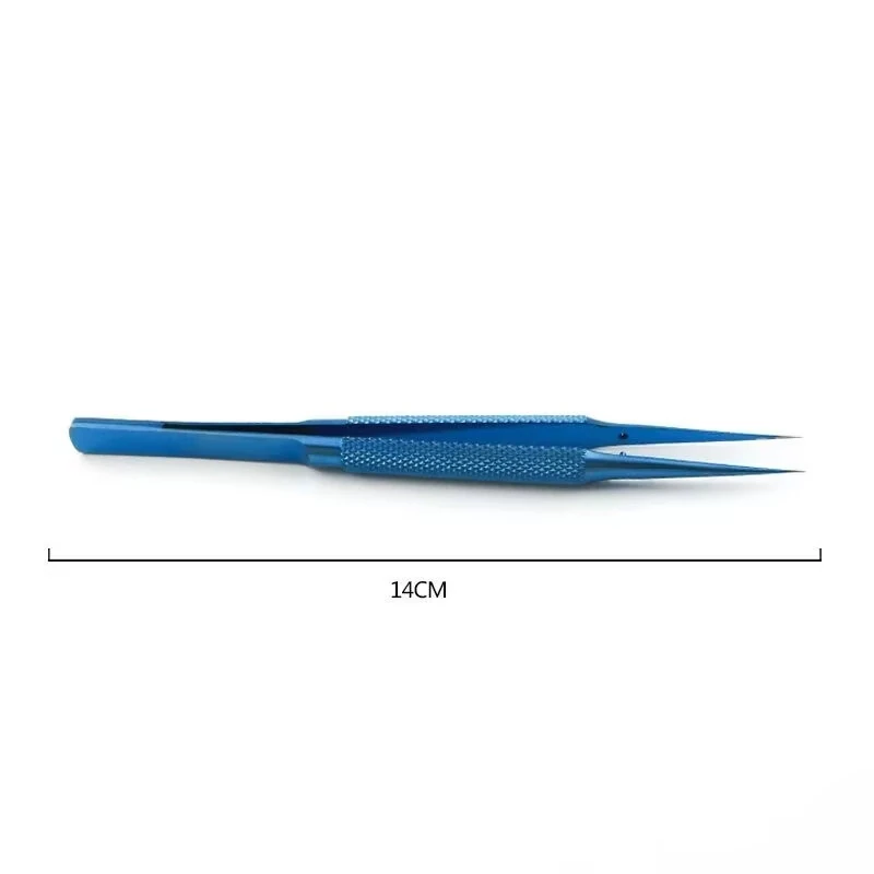 Precision Titanium Alloy Tweezers 0.15mm Edge Anti Magnetic Design Professional Tool for Phone Motherboard Electronic Repairs and Maintenance Accessories — view 6