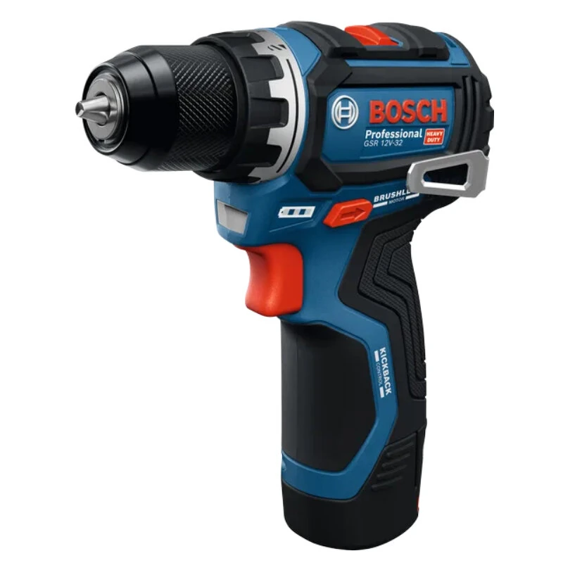 PRO GSR 12V-32 for BOSCH Cordless Drill Driver 12V 32Nm Max Torque 1800 RPM Compact Lightweight Power Tool — view 2