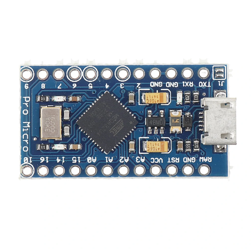Pro Micro 5V 16M Mini Leonardo Microcontroller Development Board Geekcreit for Arduino - products that work with official Arduino boards — view 3