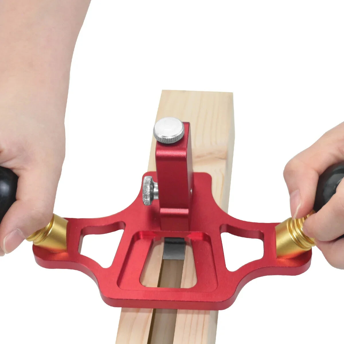 Professional Router Plane with Adjustment Knob Woodworking Handheld Bottom Cleaning Manual Slotting Edge Trimming Flat Planer — view 3