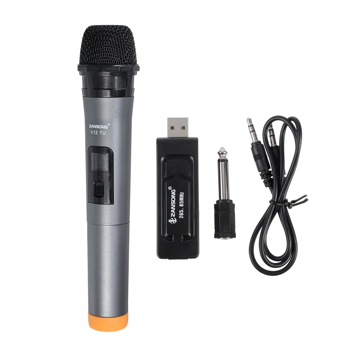 Professional UHF Wireless Microphone Handheld Mic System Karaoke With Receiver and Display Screen — Pricio