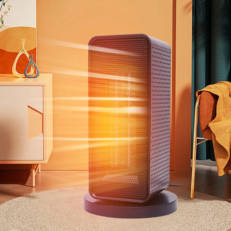 PTC Fast Heating Electric Heater Winter Desktop Heater Home 3-Speed Hot Air Blower 1200w Small Sun Heater Smart Temperature Regulation for Home Office — PTC