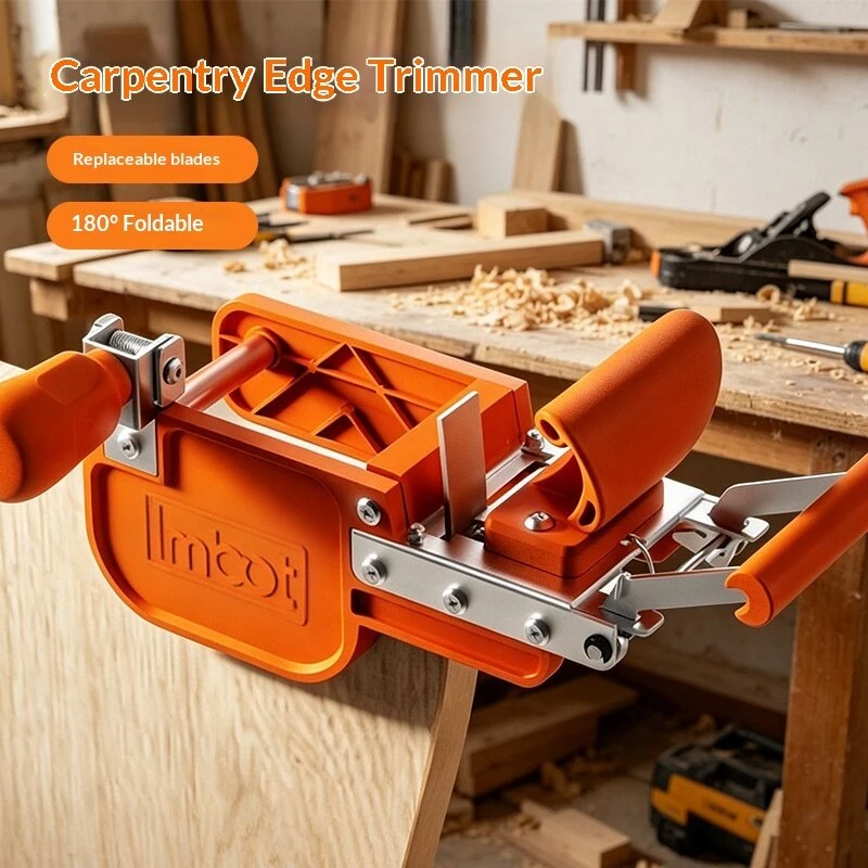 PVC Edge Band Cutting Tool Edge Banding Cuttering Woodworking Curved/Straight Dual Purpose Quick Edge Banding Trimmer Carpentry — view 3