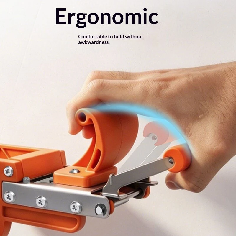 PVC Edge Band Cutting Tool Edge Banding Cuttering Woodworking Curved/Straight Dual Purpose Quick Edge Banding Trimmer Carpentry — view 6