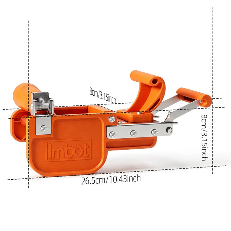 PVC Edge Band Cutting Tool Edge Banding Cuttering Woodworking Curved/Straight Dual Purpose Quick Edge Banding Trimmer Carpentry — view 7