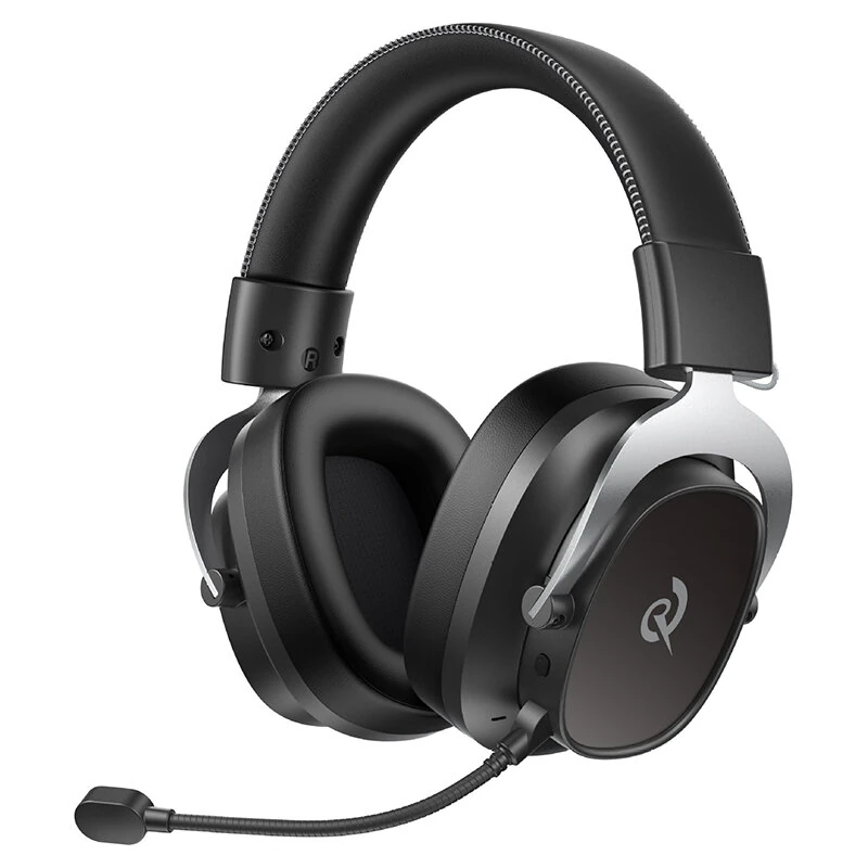 QCY Heroad VT200 Four Mode Gaming Headset 2.4G Wireless bluetooth 6.0 Headphone 1000mAh Battery 53mm Large Moving Coil 7.1 Surround Sound Voice Change Support 3.5mm Wired Connection Over-Ear E-sports Headphones — QCY