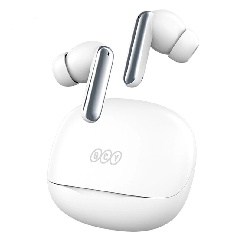 QCY MeloBuds N50 ANC Earbuds TWS bluetooth Earphone -45dB Active Noise Cancelling 6-Mic Low Delay Sports Portable Headphones — QCY