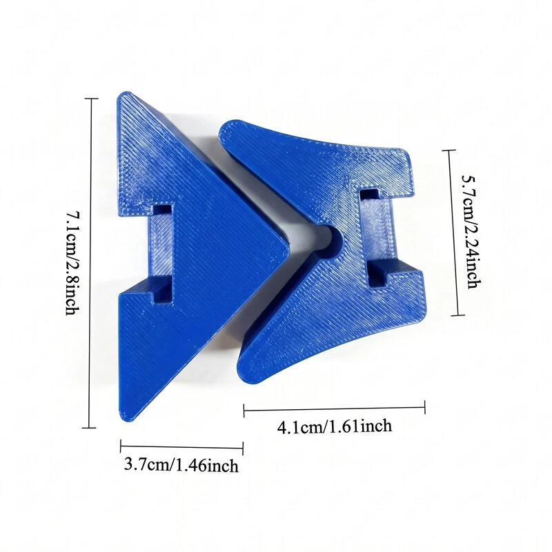 Quick-Change Corner Clamp Adapter 90 Degree Right Angle Jig For Woodworking F-Clamp And Bar Clamp Accessory For Cabinet Frame Assembly — view 5