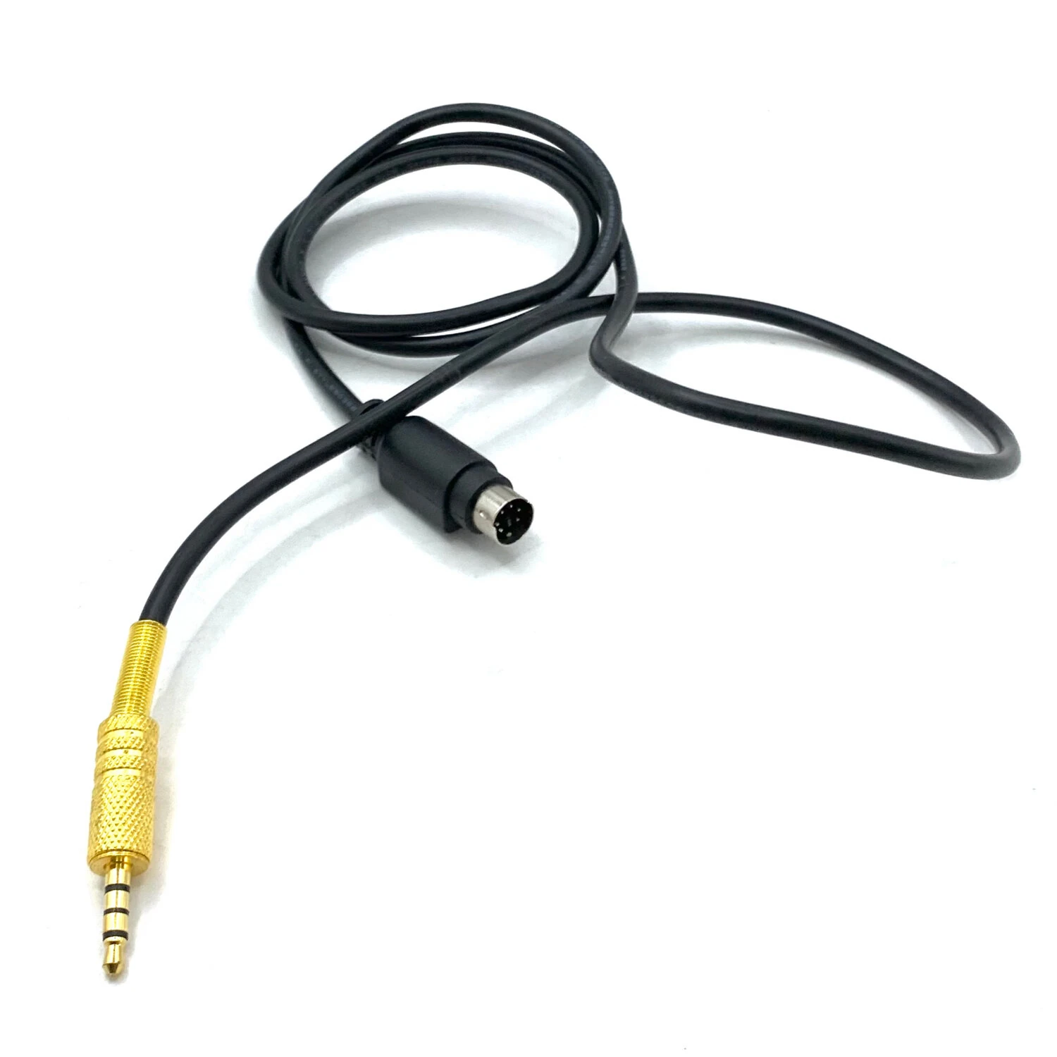 Radio Audio PTT Adapter Cable Mini DIN 6 to 3.5mm Radio Sound Card Connection Cable Suitable for YAESU FT-891/857/817/991/450D — view 3