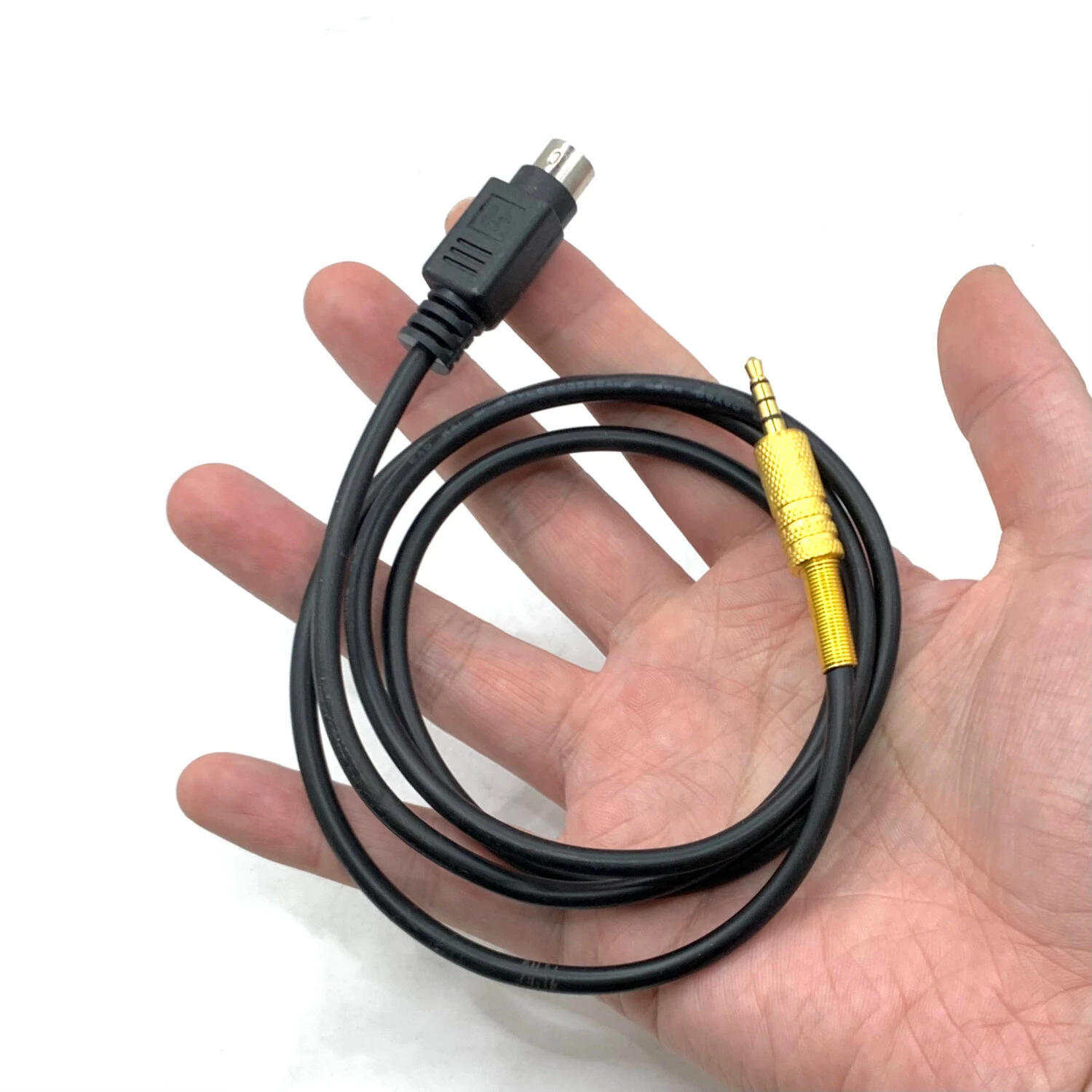 Radio Audio PTT Adapter Cable Mini DIN 6 to 3.5mm Radio Sound Card Connection Cable Suitable for YAESU FT-891/857/817/991/450D — view 6