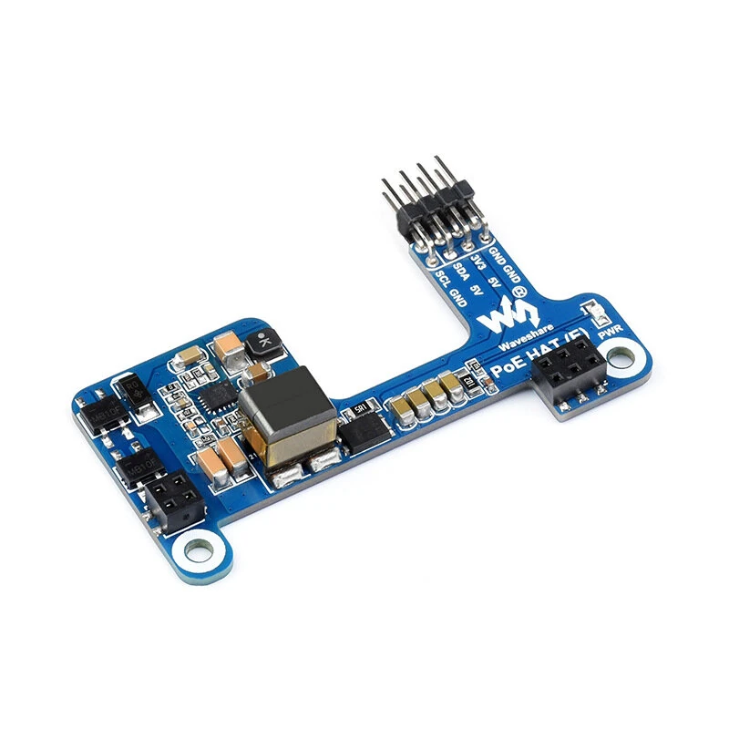 Raspberry Pi 3B+/4B Ethernet Power Supply Expansion Board Supports 802.3af Network Standard and POE Power Supply — Raspberry Pi