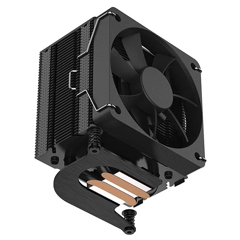 Raspberry Pi 5 Argon THRML 60mm Radiator Cooler with Copper Heat Pipe Passive Active Cooling Ice Tower PWM Fan for RPi 5 — image 1