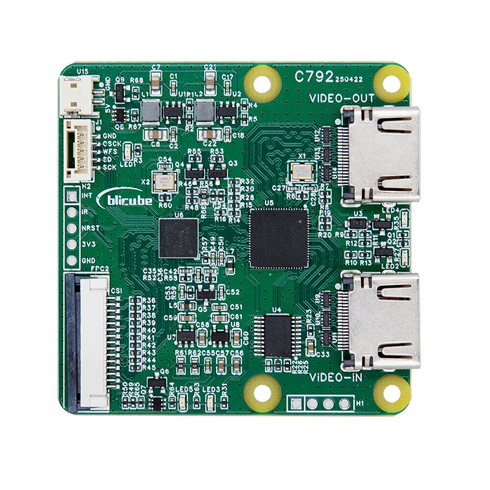 Raspberry Pi 5 C792 HDMIto CSI and I2C Module HDMIto CSI-2 Loop Out blikvm pikvm Support for Pi5 Jeston — Raspberry Pi