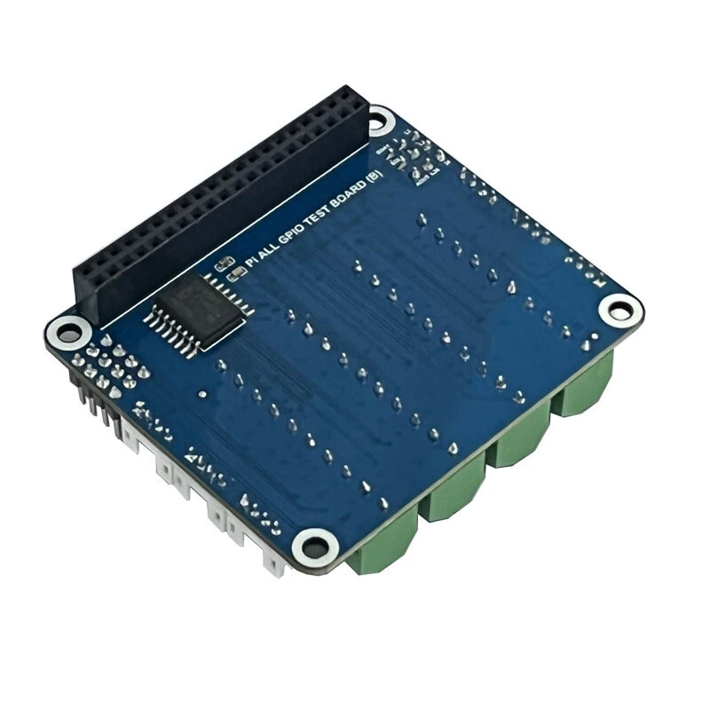 Raspberry Pi 5 GPIO Status LED Terminal Block BreakoutBoard HAT ADC/DCA Sensor for Raspberry Pi 5 4B 3B+ Test Expansion Board — view 7