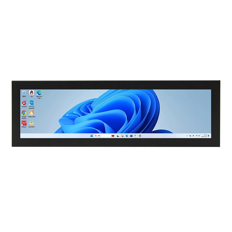 Raspberry Pi Compatible 8.8 Inch High Definition Multimedia Interface Touch Screen Display 480x1920 IPS Panel USB Type-C Wide Viewing Angle Gaming Monitor