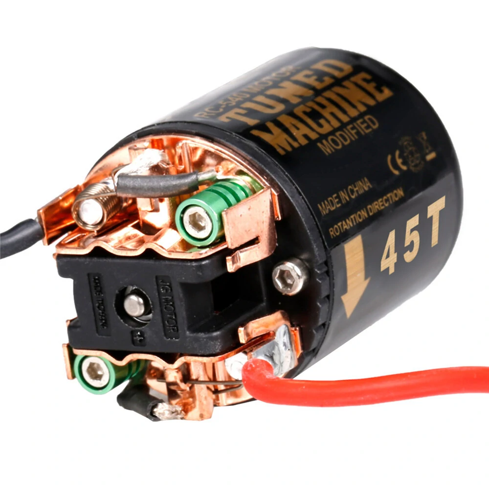 RC Car 540 Brushed Motor 13T/21T/35T/45T/55T/80T for 1:10 RC Crawler Axial SCX10 AXI03007 90046 TRX4 D90 MST RC Car Parts — view 8