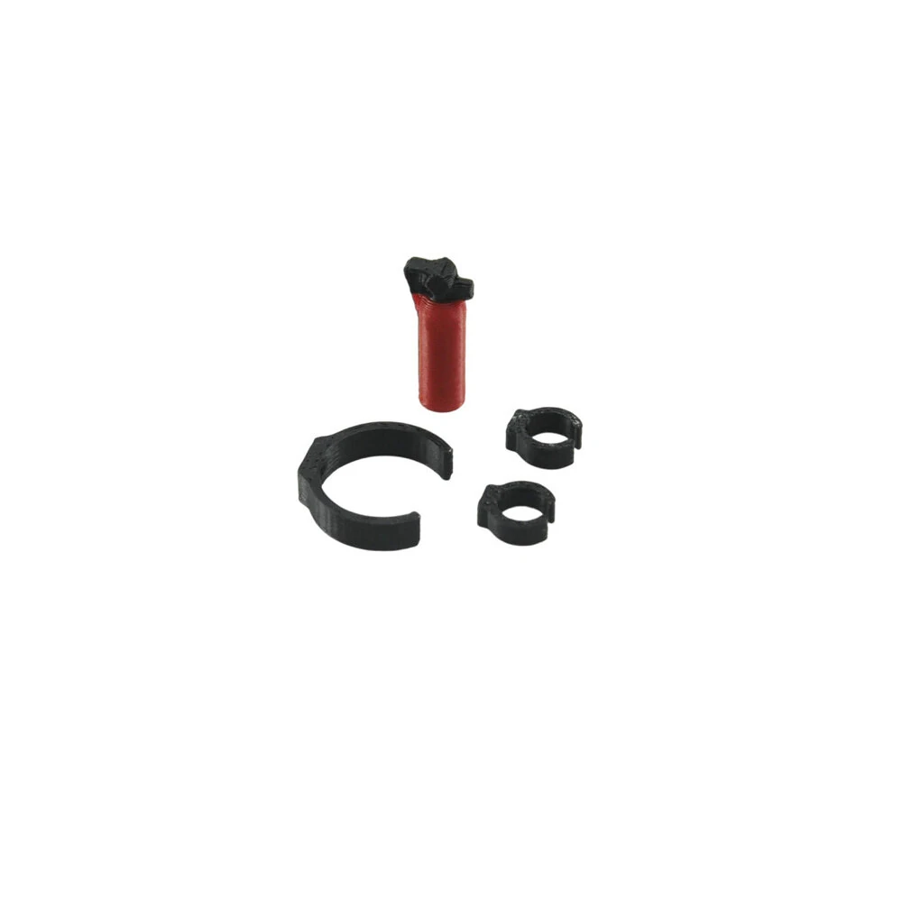RC Car Models Simulation Roof Suitcase Axle Shovel Oil Tank Jack Lift Gas Cylinder Ladder Escape Plate Board Decoration Parts for Axial SCX30 1/30 Off-Road Truck Vehicles Models — view 9