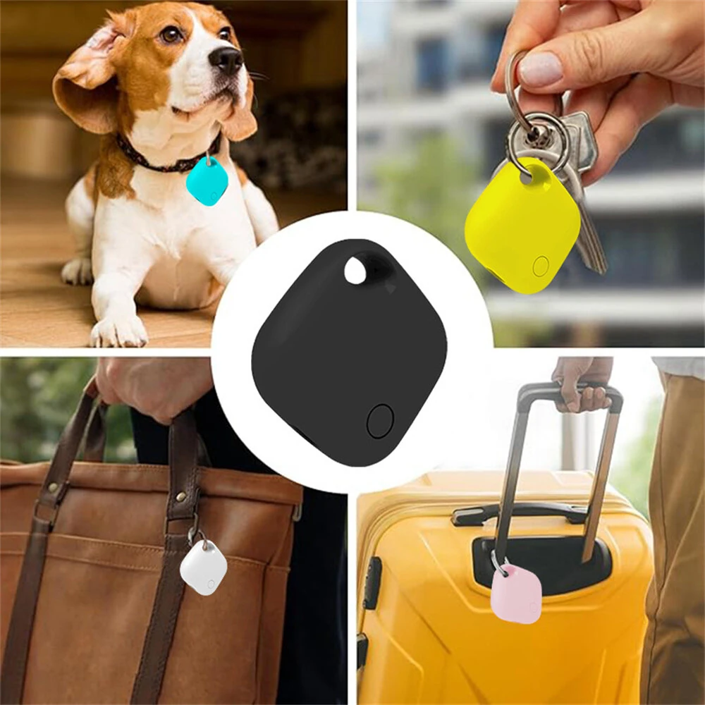Rechargeable GPS Air Tracker Smart Tag Precise Positioning Works with Apple Find My APP Type-C Charging Locator Key Finder — view 8