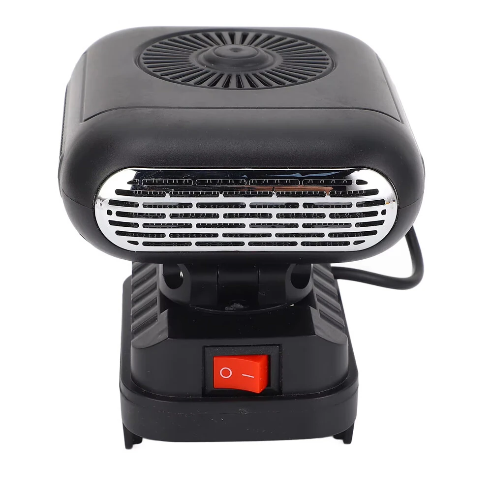 Rechargeable Portable Car Heater Fan Adjustable Angle Efficient Heat Dissipation Compact PTC Heating Fan Winter Essential — view 2