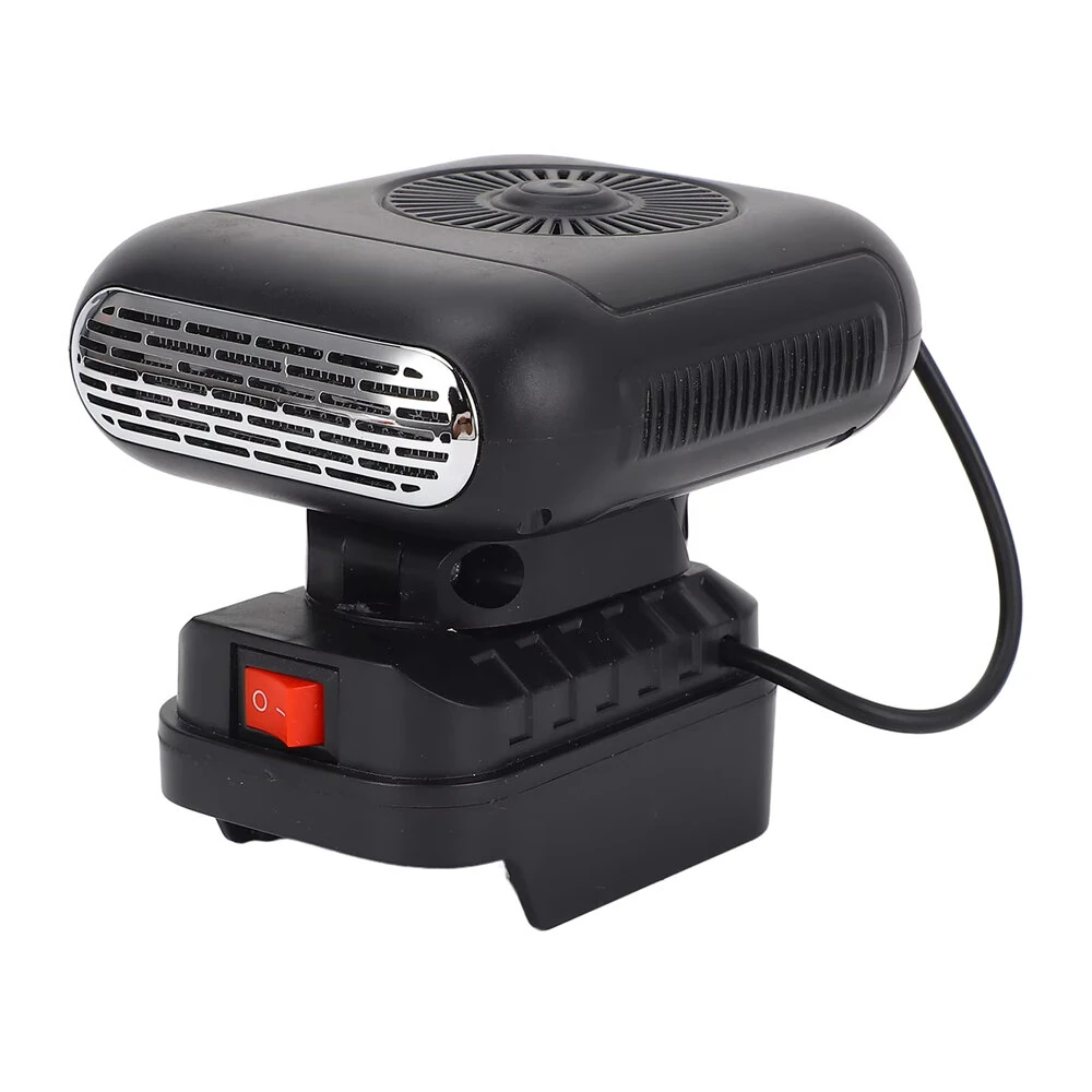 Rechargeable Portable Car Heater Fan Adjustable Angle Efficient Heat Dissipation Compact PTC Heating Fan Winter Essential — view 4