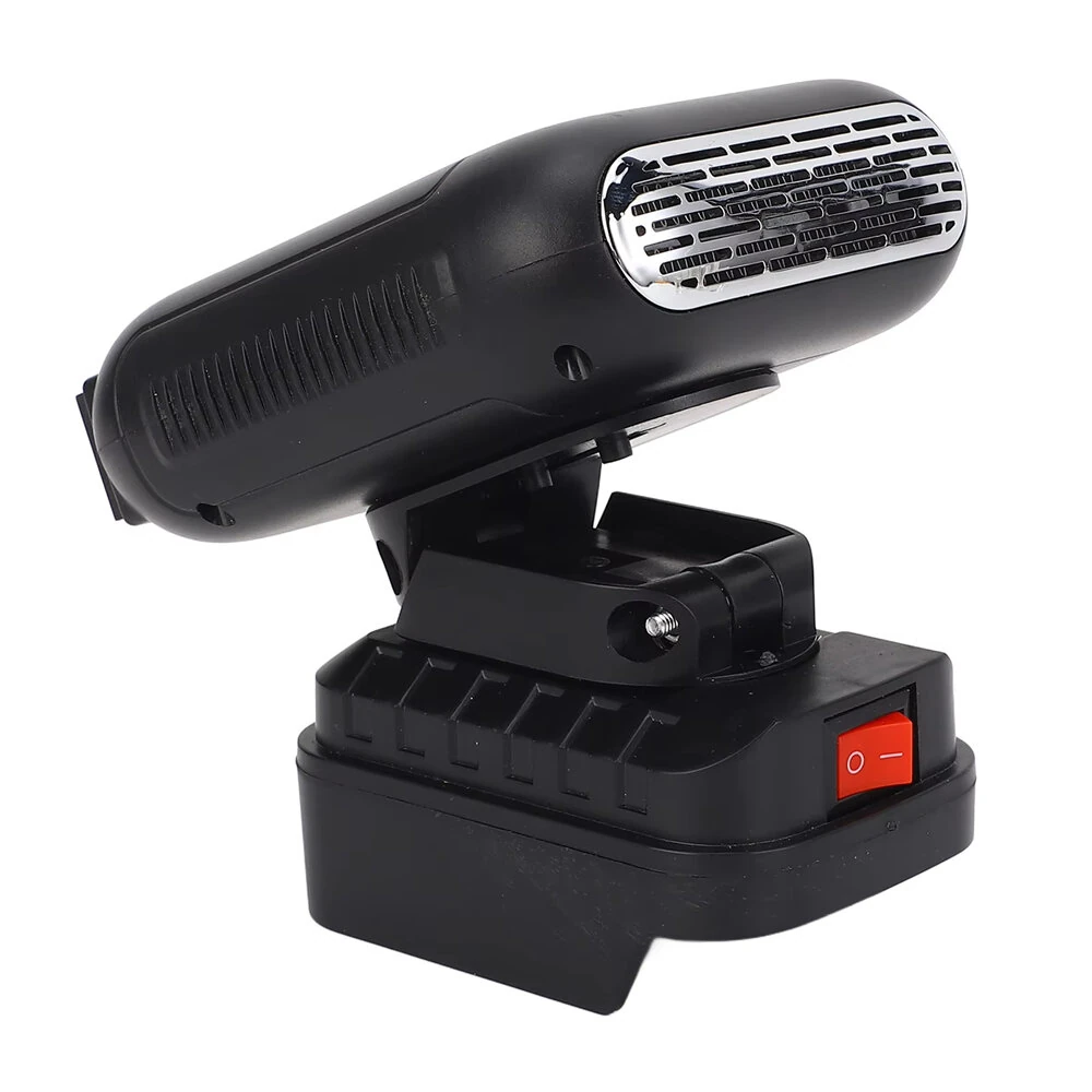 Rechargeable Portable Car Heater Fan Adjustable Angle Efficient Heat Dissipation Compact PTC Heating Fan Winter Essential — view 5