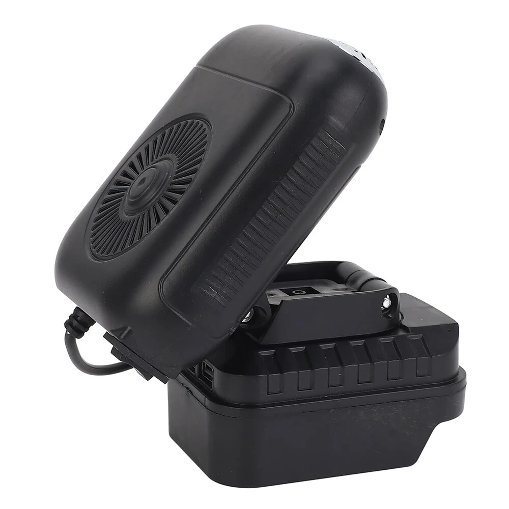Rechargeable Portable Car Heater Fan Adjustable Angle Efficient Heat Dissipation Compact PTC Heating Fan Winter Essential — view 7