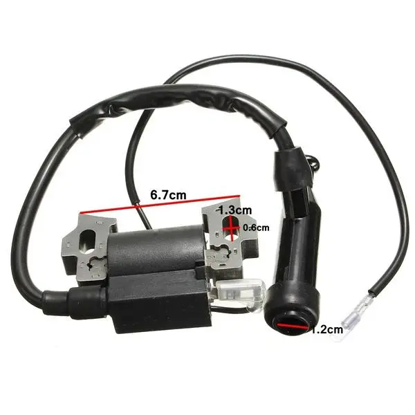 Recoil Carburetor Ignition Coil Spark Plug Air Filter Gas Cap For Honda GX160 — view 5