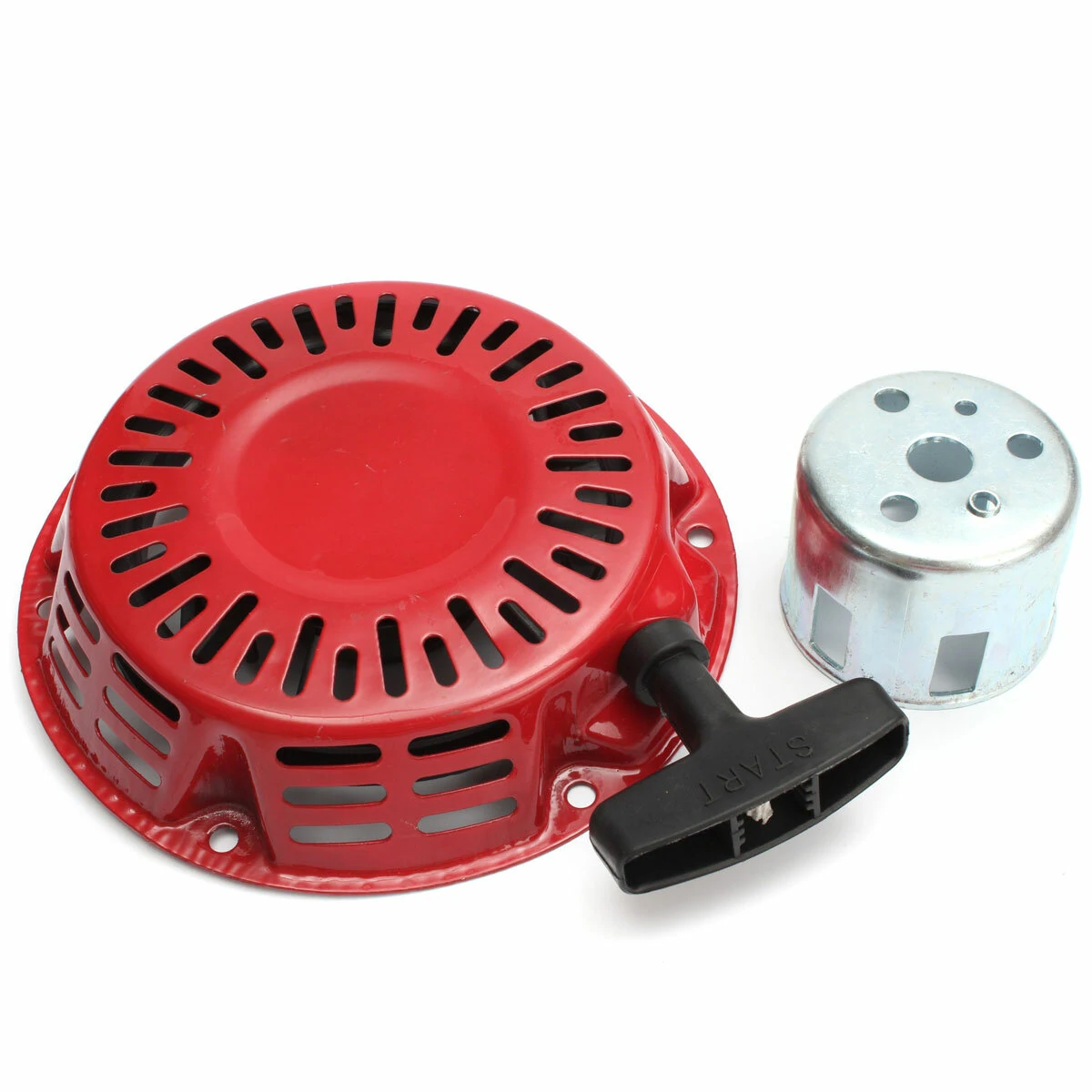 Recoil Starter Cup Assembly Red Pull Start For Honda GX120 GX160 GX200 Engine — image 1