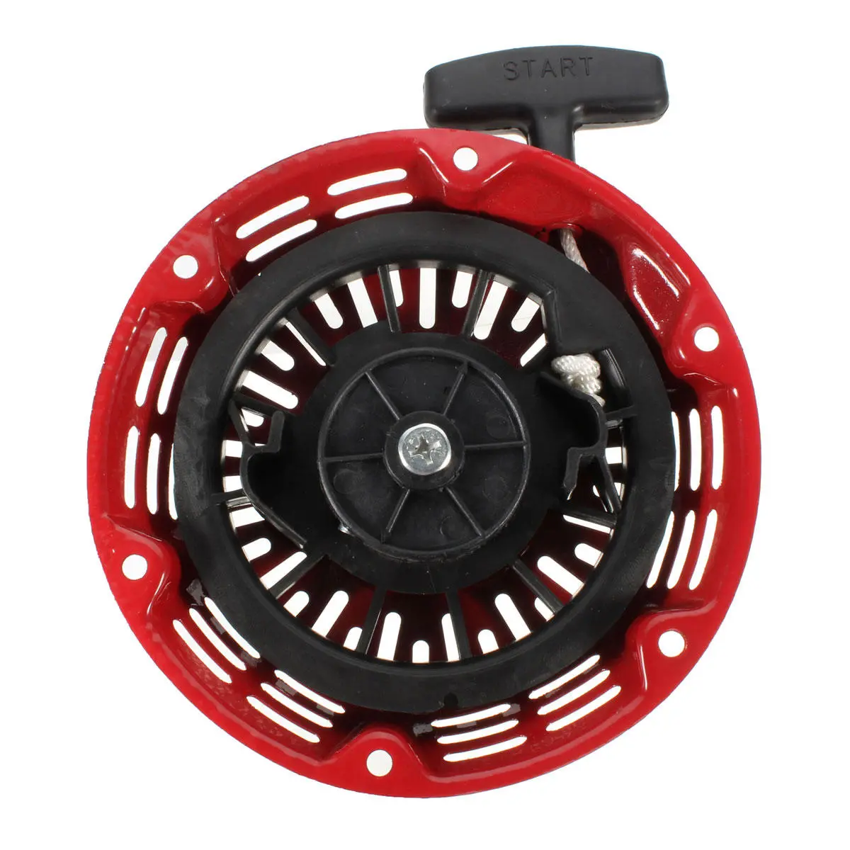 Recoil Starter Cup Assembly Red Pull Start For Honda GX120 GX160 GX200 Engine — view 5