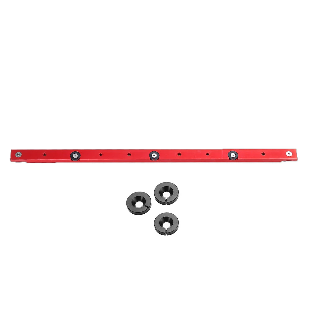 Red 300-880mm Aluminum Alloy Rail Miter Bar Slider Sliding Bar Table Saw Gauge R — view 3